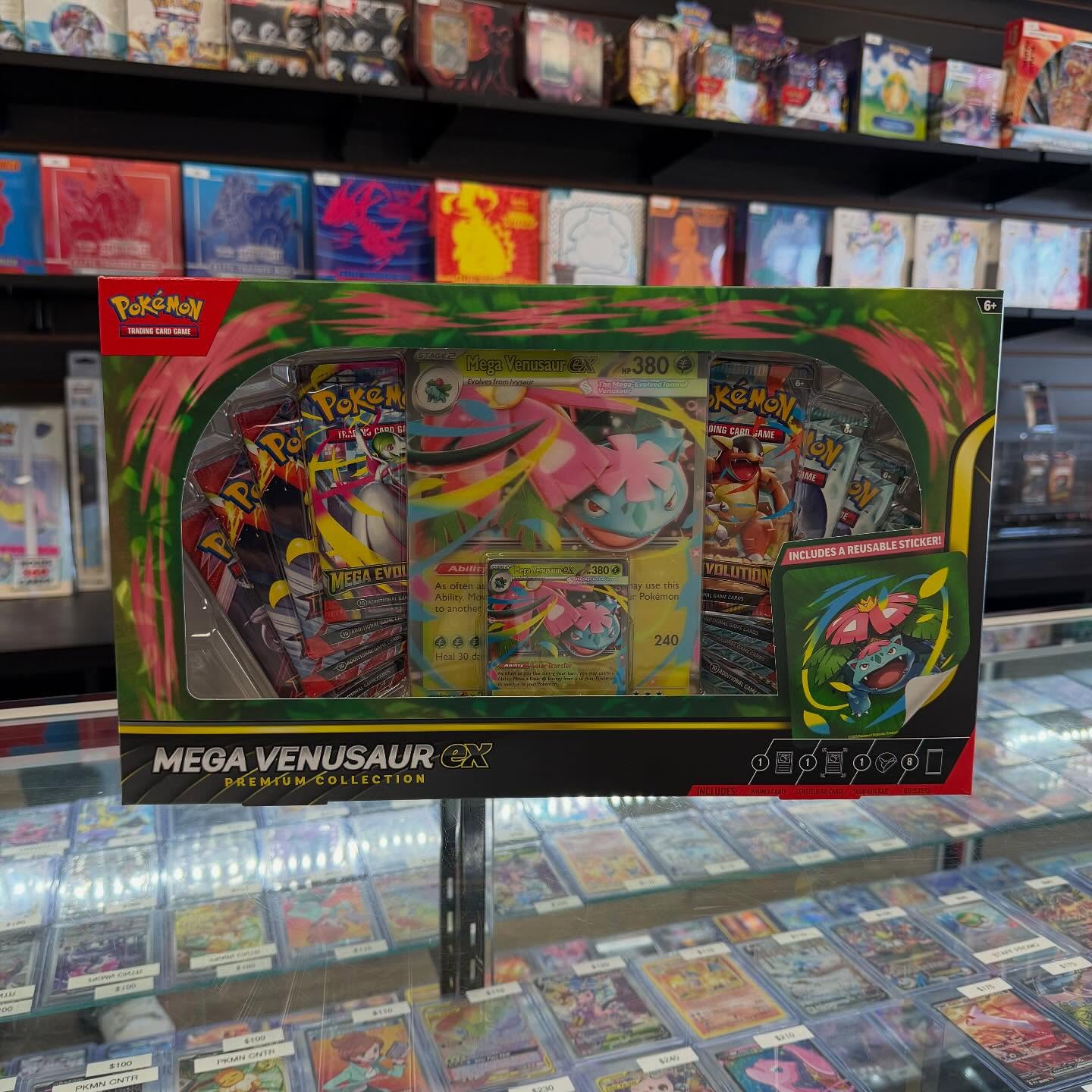 2025 Collector Chest: Mega Venusaur Premium: Mega Kangaskhan Box