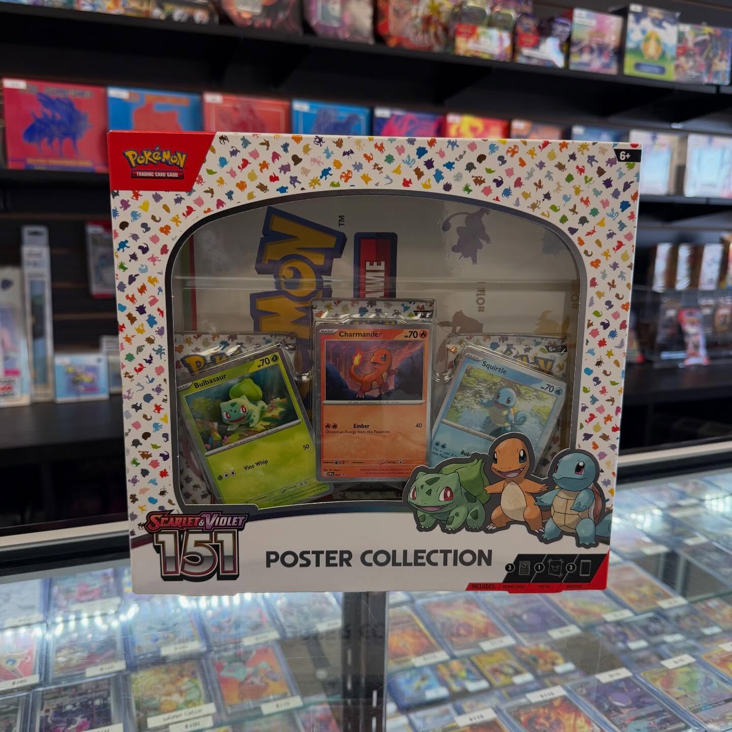 Pokemon 151 Poster Collection Box
