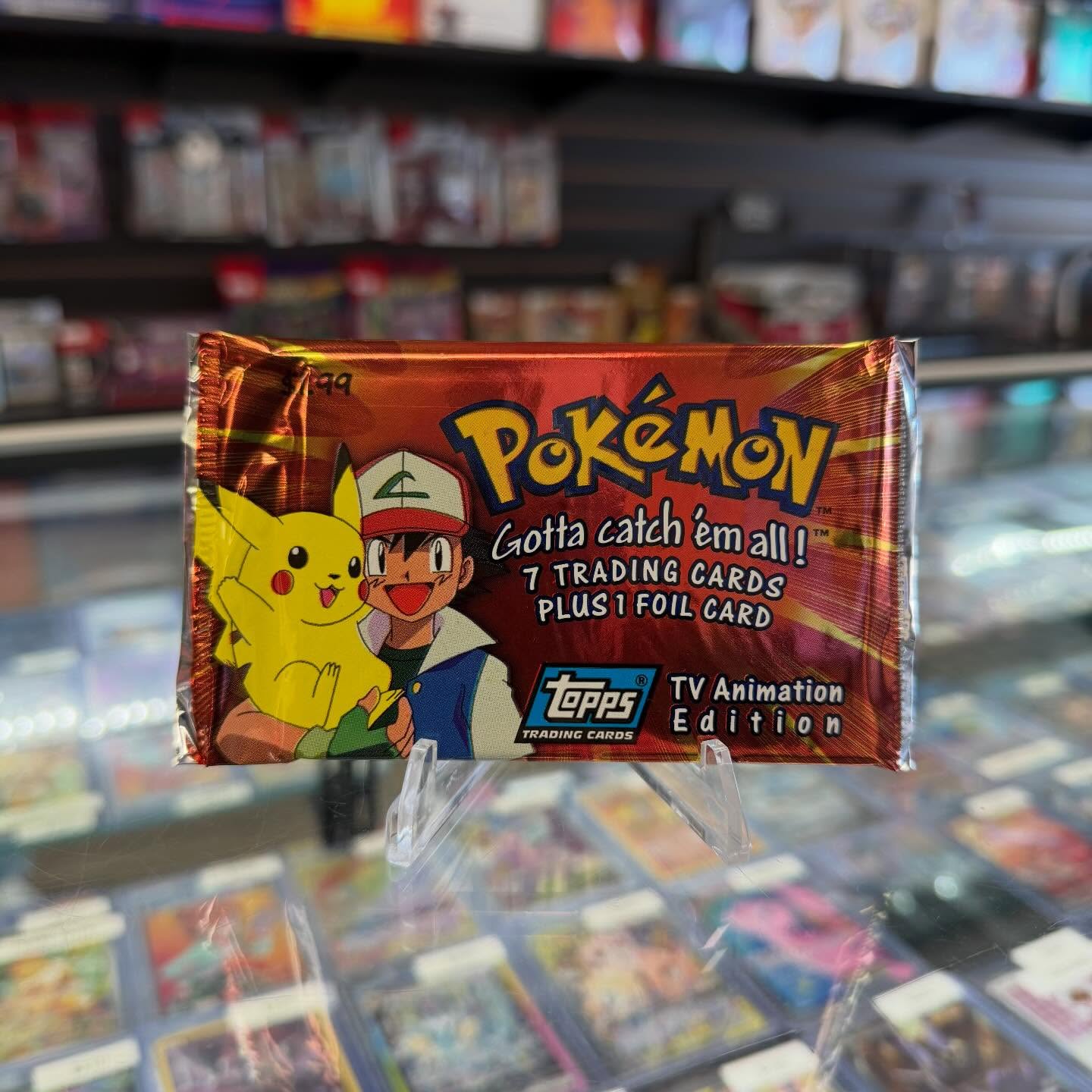 Pokemon Topps Booster Pack (from a sealed box)