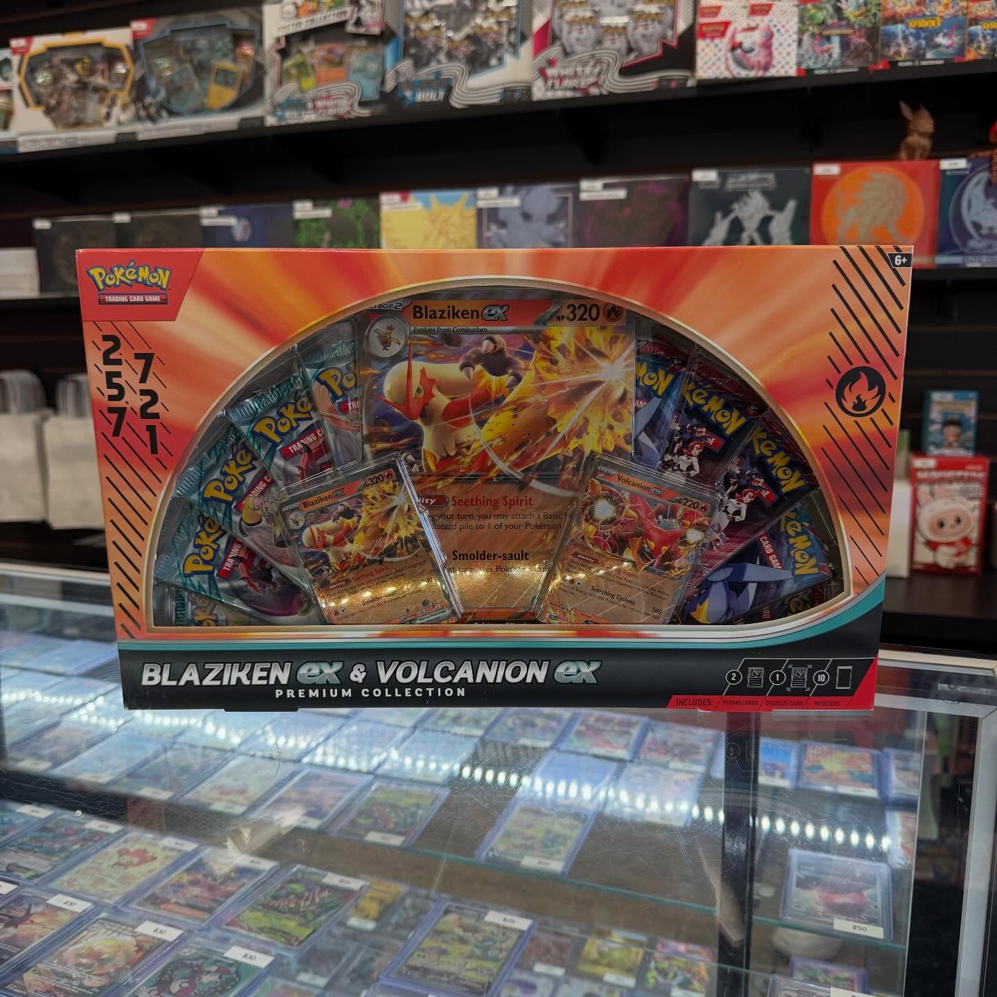 Pokemon Blaziken & Volcanion EX Premium Collection