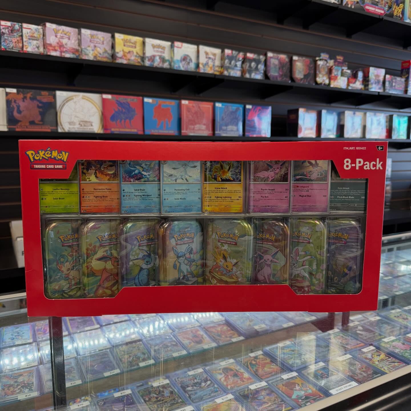 Pokemon Prismatic Evolutions Mini Tin Bundle