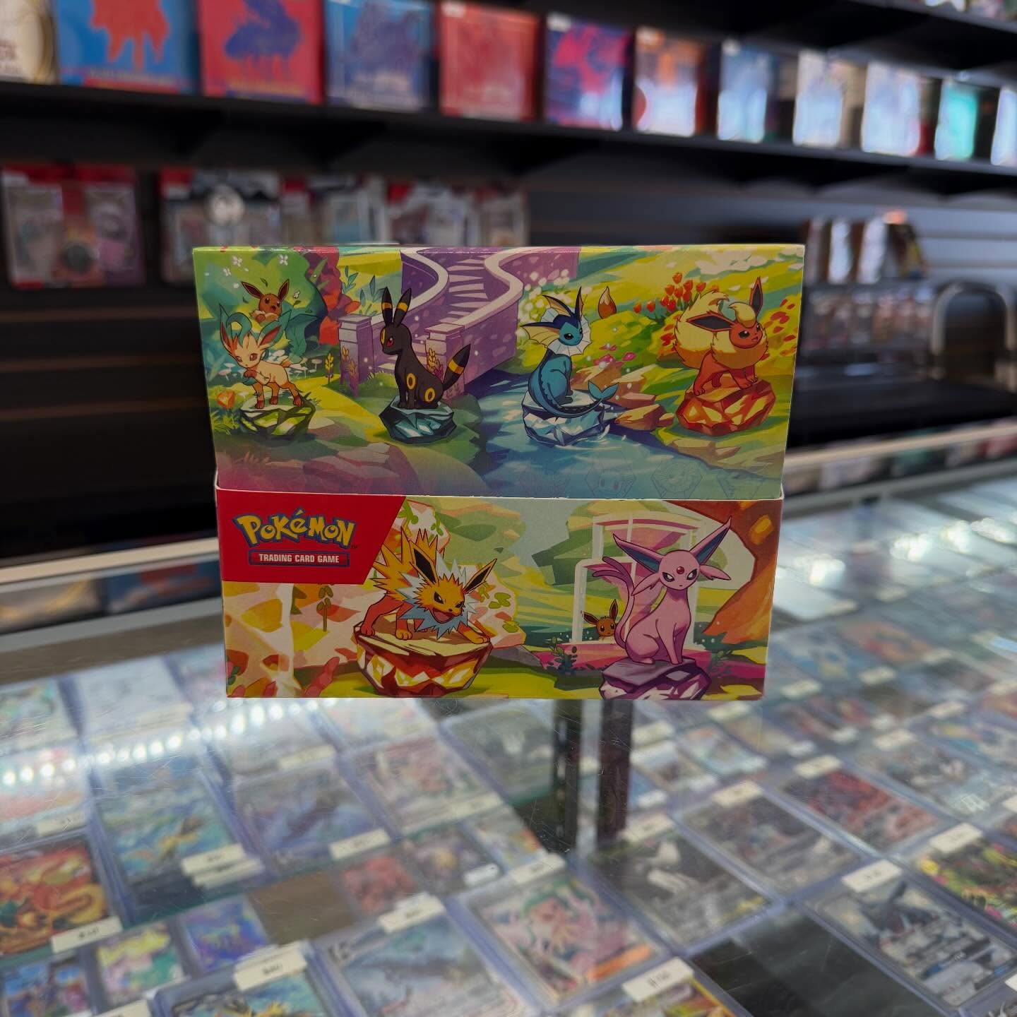 Pokemon Prismatic Evolution Mini Tin Displays (Displays Are Not Sealed)