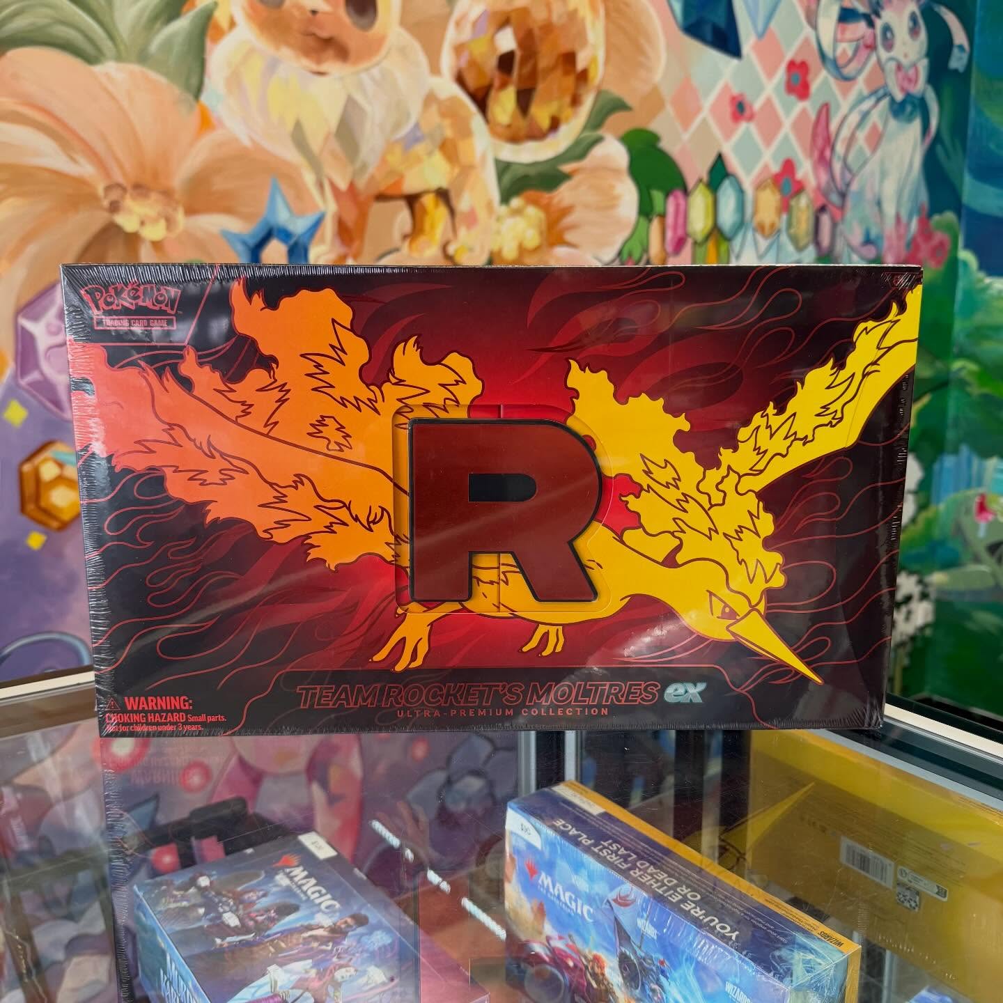 Pokemon Team Rockets Moltress EX Ultra Premium Collection