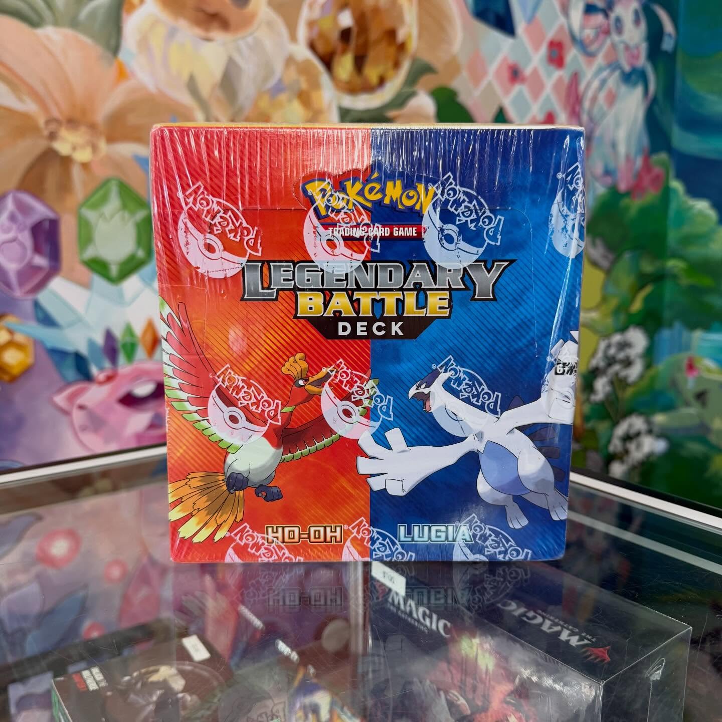 Pokemon Legendary Battle Deck Ho-Oh & Lugia Sealed Case (6 Decks)